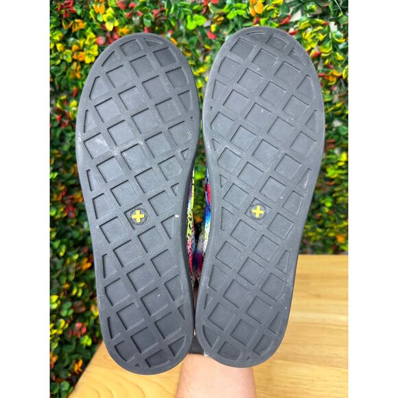 Dr Martens Hackney Airwair Paint Splatter Boots Shoes Multicolor Womens 8 Doc - Picture 10 of 10